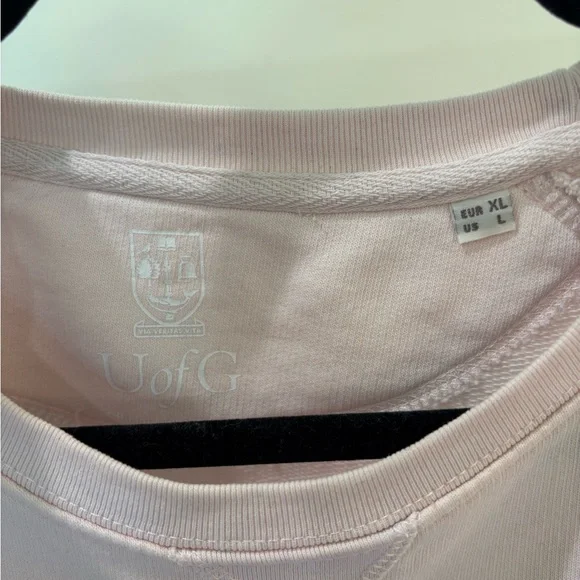 University of Glasgow Pink Sweatshirt - Picture 3 of 3